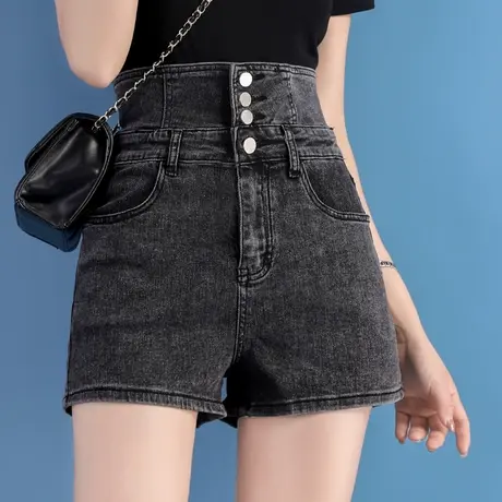 清仓1件29，2件50牛仔短裤女高腰短袖半身裙连衣裙哈伦裤小码大码商品大图
