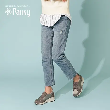 Pansy日本女鞋轻便舒适妈妈鞋商品大图