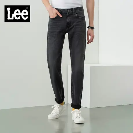 Lee商场同款20新品723版型低腰修身灰色男牛仔裤LMR7233YSAEU图片