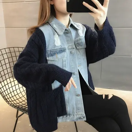 毛衣2023年新款女装秋冬季秋款秋装女士针织开衫宽松百搭外穿爆款图片