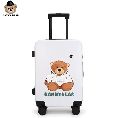 丹尼熊登机行李箱旅行箱20寸男女出行硬壳小熊拉杆箱万向轮静音轮图片