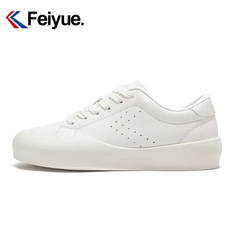 feiyue/飞跃飞跃简约透气小白鞋女生2024春季新款百搭休闲板鞋016图片