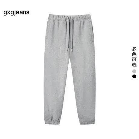 gxg.jeans男装2024年春季新款收口针织长裤JFX10200101商品大图