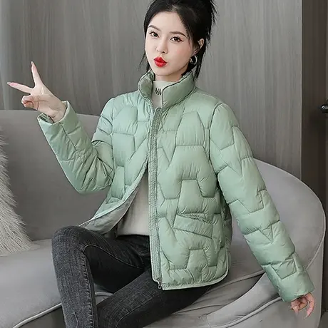 羽绒棉服女短款2023新款韩版宽松小个子棉袄加厚棉衣冬季外套保暖图片