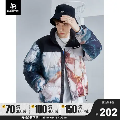 Lilbetter男士羽绒服国潮时尚羽绒衣冬季保暖防寒服冬装外套LB潮图片