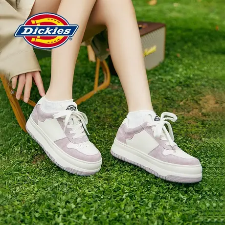 Dickies板鞋女2025春季新款休闲鞋女百搭运动鞋女学院风厚底鞋女商品大图