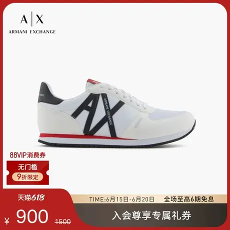 ARMANI EXCHANGE/阿玛尼2025夏季新款男鞋网面拼接复古休闲运动鞋商品大图