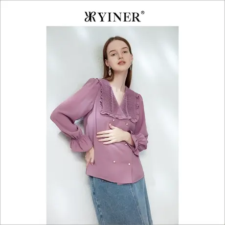 音儿美地女装新款衬衫商品大图