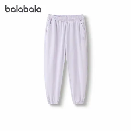 商场同款巴拉巴拉女童运动裤中大童速干长裤儿童裤子2025夏装童装商品大图
