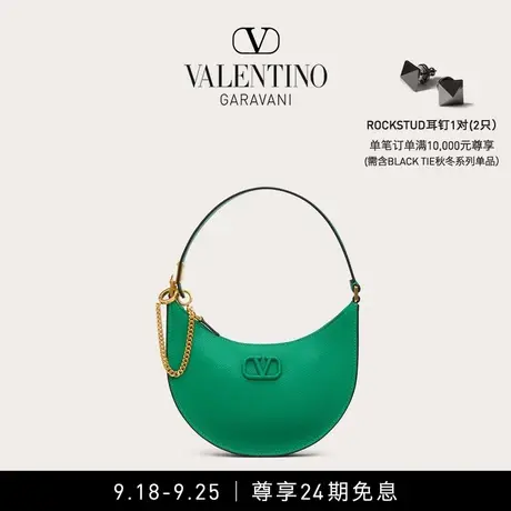 【线上限定】华伦天奴VALENTINO女士VLOGO SIGNATURE HOBO手袋图片