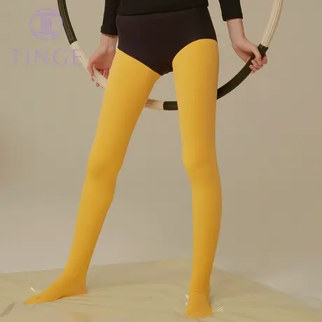2条平纹磨毛连裤袜女春秋冬光腿打底袜裤肉色黑色神器中厚踩脚裤图片