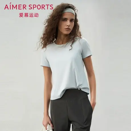 爱慕运动悦跑II上衣女士夏季跑步休闲外穿短袖T恤AS143S61商品大图