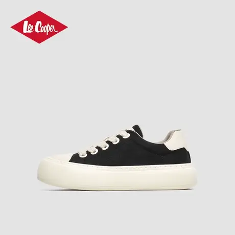 Lee Cooper2025春季新款板鞋男耐磨防滑增高运动鞋低帮帆布鞋男鞋商品大图