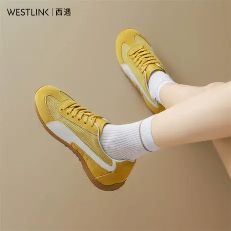 西遇巨好看复古德训鞋女款2025新款潮流休闲鞋运动鞋老爹鞋单鞋TQ商品大图