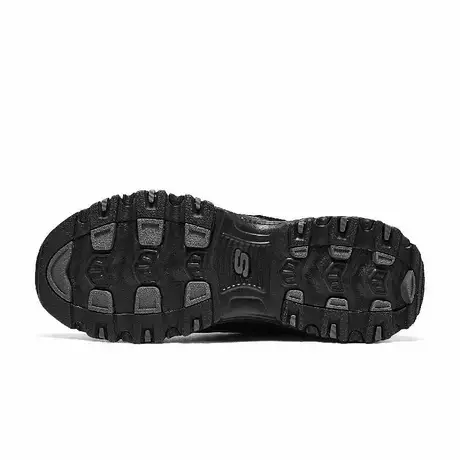 斯凯奇（Skechers）女鞋春季25新款黑珍珠熊猫鞋厚底增高老爹鞋透商品大图