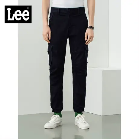 Lee都市骑士20新品766版型中腰小脚深蓝色男牛仔裤LMZ7665FW898图片