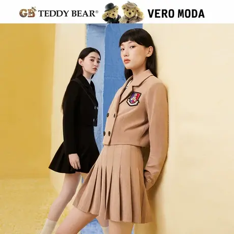 【清仓】Vero Moda奥莱西服外套GB TEDDY BEAR 联名复古时尚学院图片