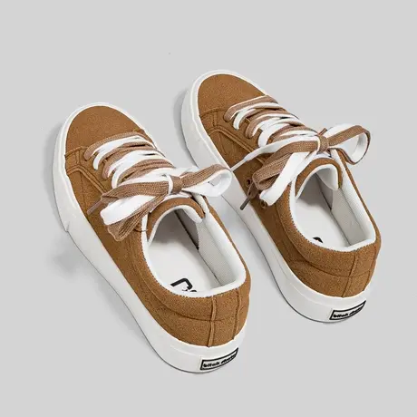 Betoo 小众复古板鞋女鞋爆款2022年新款鞋子女ins潮百搭休闲鞋商品大图