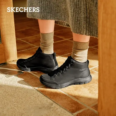 Skechers斯凯奇女鞋舒适保暖百搭户外耐磨中帮运动休闲鞋秋冬季图片