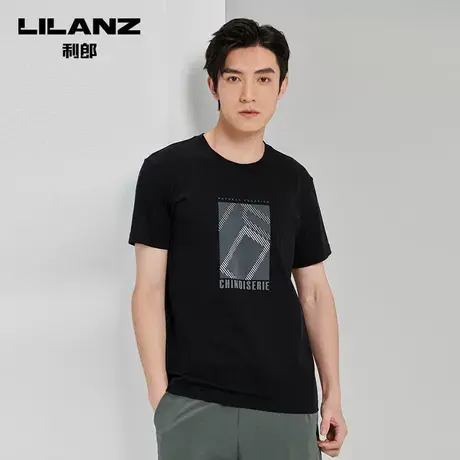 【商场同款】利郎 纯棉短袖T恤男士休闲202323XTX6101Y/02Y/03Y商品大图