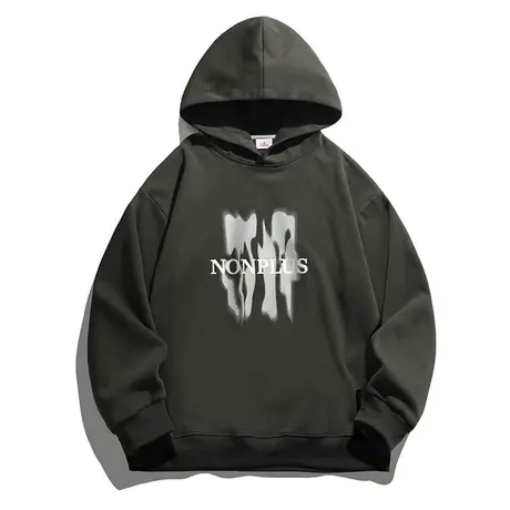 秋冬季潮牌印花连帽卫衣男士宽松2023新款休闲冬天内搭上衣服外穿图片