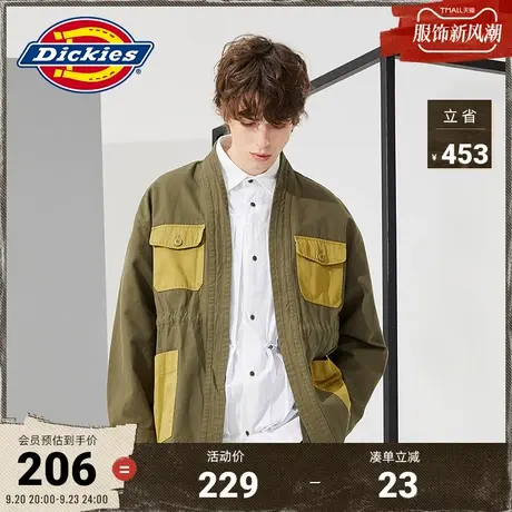 Dickies商场同款长袖衬衫  男秋冬束腰潮款上衣衬衫图片