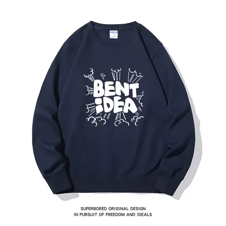 小众设计感美式休闲潮流字母印花卫衣男青少年秋冬季宽松休闲上衣商品大图