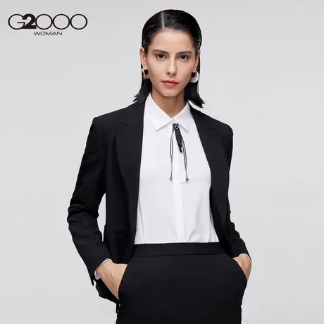 【直播秒杀】G2000女装秋冬新款基础款西装职业装通勤小西服外套图片