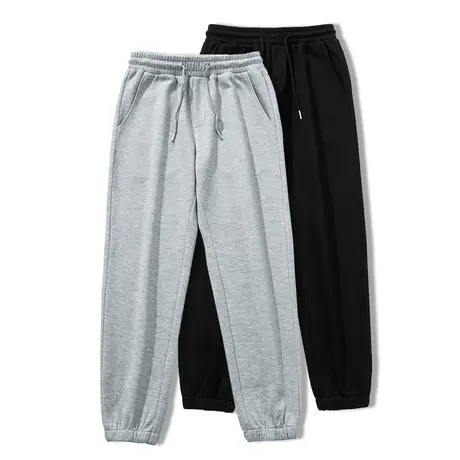 2024新款春秋季长裤子男韩版潮流百搭休闲运动裤九分小脚束脚卫裤商品大图