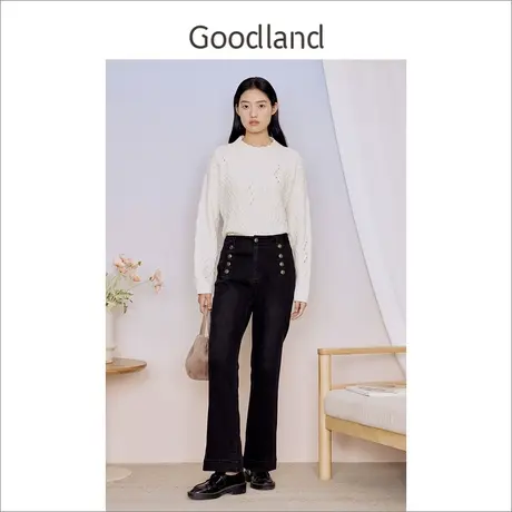 不上同款-音儿美地女装2023冬季羽绒裤*图片