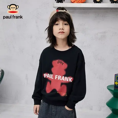 大嘴猴童装儿童春秋卫衣2023秋季新品男女童中大童休闲圆领长袖商品大图