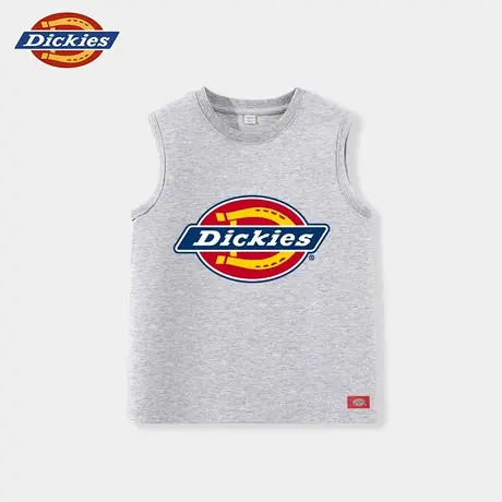 Dickies童装男童无袖t恤2025新款儿童纯棉夏季背心男孩潮牌衣服A商品大图