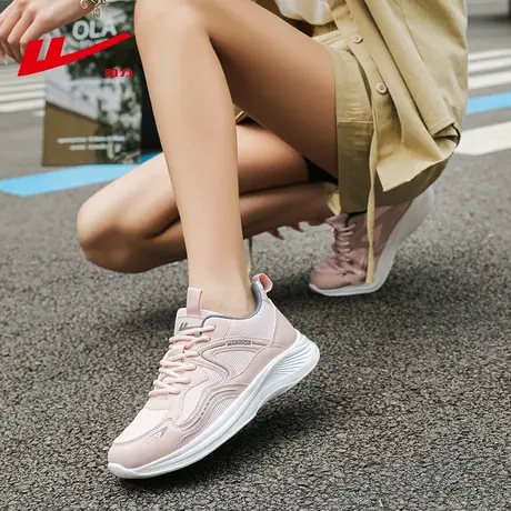 回力运动鞋女2025秋季新款超火粉色时尚休闲鞋轻便软底百搭跑步鞋商品大图