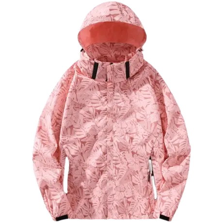 冲锋衣外套女春秋款风衣薄款2022新款冬季三合一可拆卸户外上衣男商品大图