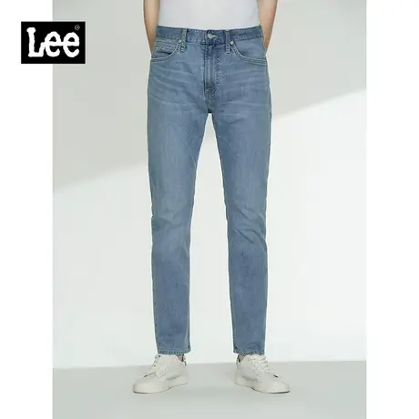 Lee商场同款21春新品705中腰大锥形轻薄浅蓝男牛仔裤LMR7053HNBGJ图片