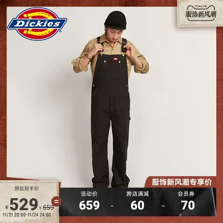 Dickies 春夏 经典工装休闲背带裤连体裤连身裤图片