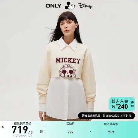 ONLY奥莱迪士尼DISNEY联名休闲套装衬衫女商品大图