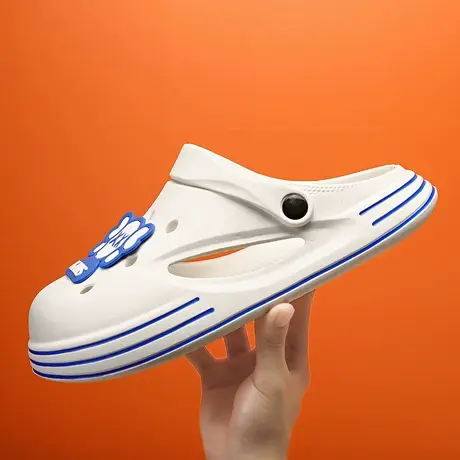 eva洞洞鞋男款2024新款沙滩防滑无味情侣踩屎感拖鞋女款夏季外穿图片