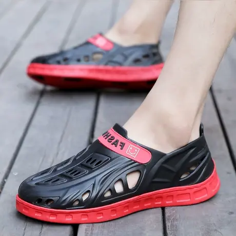 夏季时尚雨鞋男款防滑钓鱼鞋劳保水鞋厨房胶鞋防水鞋青少年雨水鞋商品大图