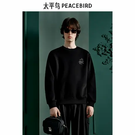 【商场同款】太平鸟男装 Daria Song联名合作系列卫衣男B1CRE4912商品大图