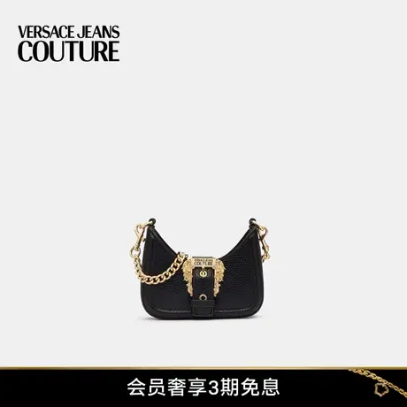 【新年礼物】VERSACE JEANS COUTURE 女士背提包单肩链条小月牙包图片