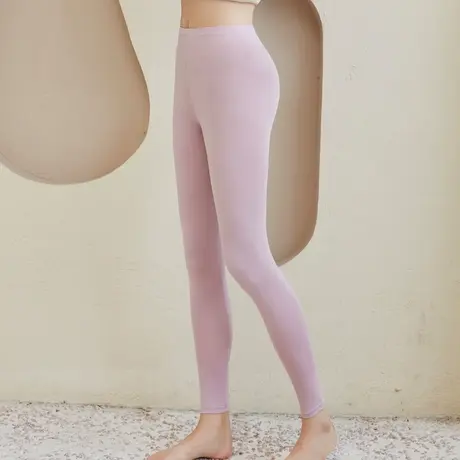 新款春秋薄款莫代尔打底秋裤内穿贴身弹性修身紧身女士保暖裤大码图片
