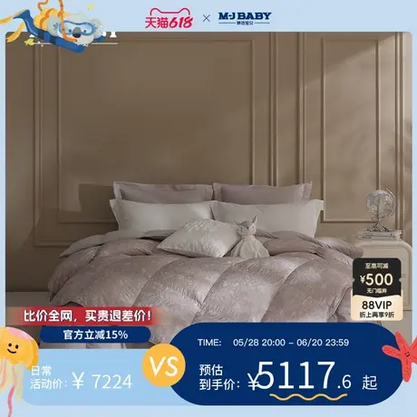 【商场同款】梦洁宝贝95鹅绒被羽绒被莫代尔纤维儿童保暖被芯夏季商品大图