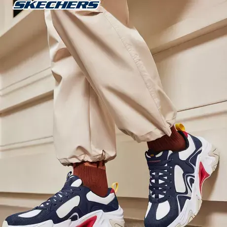 Skechers斯凯奇男鞋秋季新款时尚轻便增高机甲运动鞋子894209图片