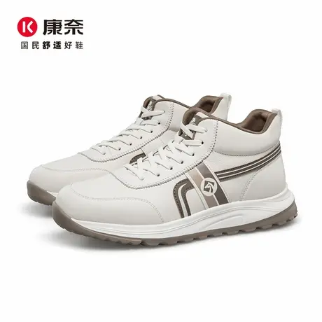康奈男鞋2025冬季新品运动休闲靴系带舒适百搭鞋商场同款11157063图片