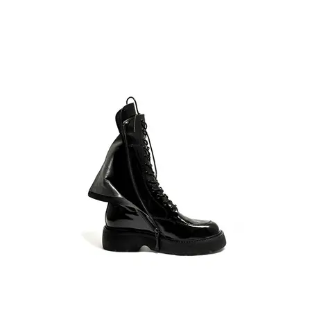 VME/舞魅女靴马丁靴时尚百搭潮ins秋冬中筒短靴子英伦风图片