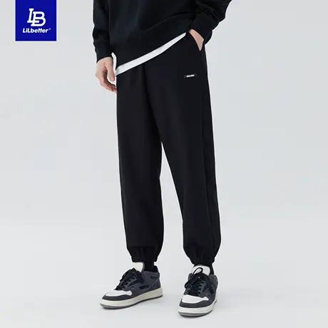 Lilbetter男士休闲裤秋冬新款长裤潮牌卫裤百搭束脚裤运动裤子LB商品大图
