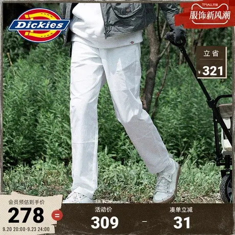 Dickies商场同款可调整松紧抽绳长裤 男秋冬下装工装灵感长裤商品大图