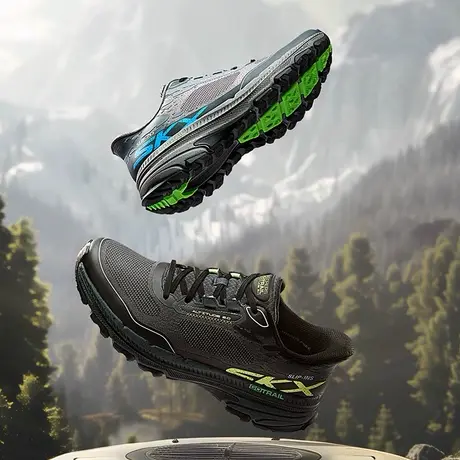 闪穿鞋Skechers斯凯奇越野跑鞋夏季男鞋健步鞋休闲运动跑步鞋百搭商品大图