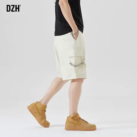 男生日系工装短裤男夏季潮牌宽松休闲裤运动五分裤男裤2023年新款商品大图